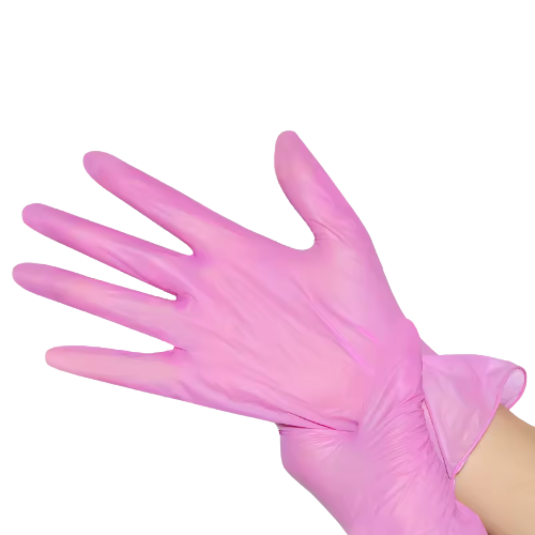 Set of 3 Multi-purpose Nitrile/Vinyl Blend Gloves
